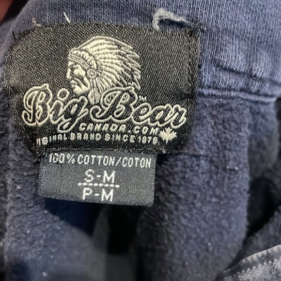 BIG BEAR OUTFITTERS | Zip Polo sweater | Black heather | Size Women’s medium - Picture 3 of 4